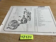 Gurtner carburateur d10d d'occasion  Decize