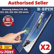 Usado, Protetor de tela de vidro temperado Samsung Galaxy S25 S24 S23 S22 S21 Ultra + FE 5G comprar usado  Enviando para Brazil