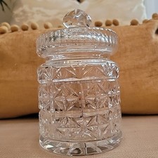Cut crystal canister for sale  Orland Park