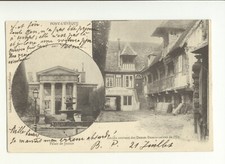 Cpa 1900 pont d'occasion  Vorey