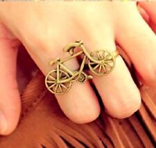 Anel vintage estilo retrô bronze cruz dedo duplo, Reino Unido Tamanho M+P comprar usado Anel vintage estilo retrô bronze cruz dedo duplo, Reino Unido Tamanho M+P comprar usado  Enviando para Brazil