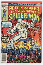 Espetacular Homem-Aranha #9 Muito Bom/Quase Perfeito 9,0 páginas brancas Tigre Branco Marvel 1977 comprar usado  Enviando para Brazil