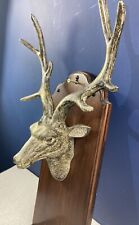 Golden resin stag for sale  WIGAN