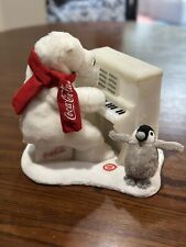 Oso polar Coca Cola de colección animación oso piano decoración de Navidad - ¡Funciona! segunda mano  Embacar hacia Argentina