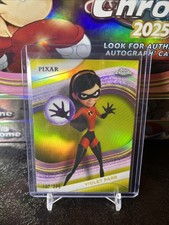 2025 Topps Chrome Disney Incredibles Violet Parr Yellow Refractor /275, usado comprar usado 2025 Topps Chrome Disney Incredibles Violet Parr Yellow Refractor /275, usado comprar usado  Enviando para Brazil