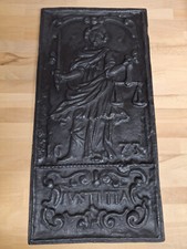 Kaminplatte fenplatte justitia gebraucht kaufen  Kasbach-Ohlenberg, Hausen, Dattenbg.