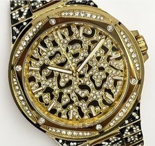 Relógio de pulso Michael Kors Lennox MK7284 tom dourado leopardo 43mm comprar usado  Enviando para Brazil