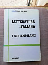 Aa.vv. letteratura italiana usato  Vicenza