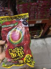 Rockaleta JR / Bolsa Paleta 20 Piezas/ SONRICS MEXICAN CANDY LOLLIPOP comprar usado  Enviando para Brazil