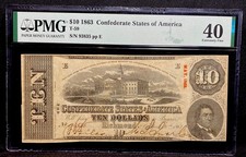 1863 confederate states for sale  Lawton