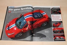 Auto Motor Sport AMS 19/2013 Ferrari 458 Speciale mit 605PS in einer ersten Vors comprar usado  Enviando para Brazil