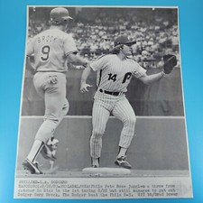 Usado, 1984 Pete Rose Reds-Expos MLB B&W papel impressão fotográfica 3.998º sucesso de sua carreira comprar usado  Enviando para Brazil