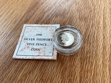 1990 silver piedfort for sale  LANCING