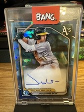 Autografo 2024 bowman usato  Spedire a Italy