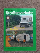 Deutsche straßenverkehr 1980 gebraucht kaufen  Wittenberg