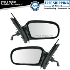 Espelho lateral manual esquerdo LH e direito conjunto de pares destro para 95-05 Chevy 4 portas sedã comprar usado  Enviando para Brazil