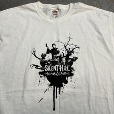 Camiseta promocional vintage 2008 Silent Hill Homecoming videogame GG Xbox PS3 Sony comprar usado  Enviando para Brazil