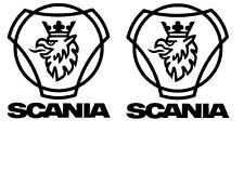 Scania 2x logo Aufkleber Truck Sticker Vrachtwagen SCANIA. comprar usado  Enviando para Brazil