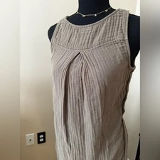 Taupe midi dress d'occasion  Valenciennes
