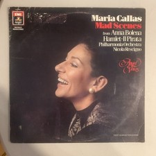 Maria Callas, LP, VG+, Mad Scenes, AV-34085 (with insert/reissue), usado comprar usado  Enviando para Brazil