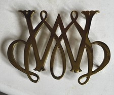 Vtg brass college for sale  Watertown