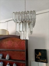 Lampadario murano trilobi usato  Varzi