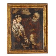 Sacra famiglia dipinto usato  Cambiago