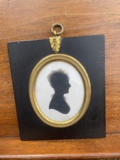 Antique fine silhouette for sale  SOLIHULL