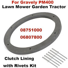 Forro de embreagem para trator de jardim cortador de grama PM400 com 6 rebites 08751000 040692 comprar usado  Enviando para Brazil