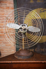 Ventilador industrial antigo motor elétrico geral hélice de avião 20" lâminas, usado comprar usado  Enviando para Brazil