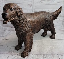 Cachorro Dorado Retriever Perro Bronce Estatua Jardín/Backyard Escultura Venta comprar usado  Enviando para Brazil