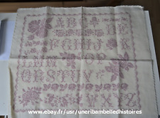 Broderie abécédaire points d'occasion  Beuzeville