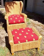 Wingback rattan club for sale  Fort Worth