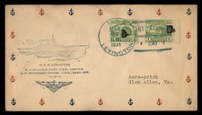 Mayfairstamps US Naval 1934 USS Lexington Ship St Patricks Day Cover aas_51837 comprar usado  Enviando para Brazil
