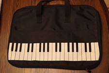 Bolsa estojo de música com bolsas instrumentos teclado piano laptop tablet NOVO! comprar usado  Enviando para Brazil
