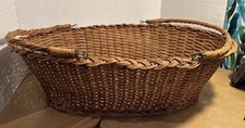 Vintage oval wicker for sale  Galena