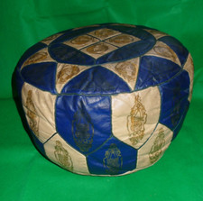 Vintage moroccan leather for sale  NAIRN