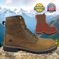 ONE SINGLE RIGHT Bota de Montanha Masculina 11.5 Couro Genuíno Amputado Externo NOVA, usado comprar usado ONE SINGLE RIGHT Bota de Montanha Masculina 11.5 Couro Genuíno Amputado Externo NOVA, usado comprar usado  Enviando para Brazil