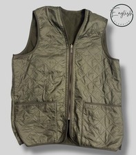 Barbour quilted waistcoat for sale  BIRMINGHAM
