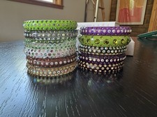 Y2k bangle rhinestone for sale  Springville
