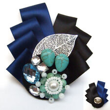 Broche ruban satin d'occasion  Épinay-sur-Orge