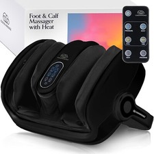 Massageador de pés massageador de nuvem com calor - Massageador de pés e panturrilhas: PRETO comprar usado  Enviando para Brazil