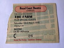 Farm 1991 concert for sale  SOUTHPORT