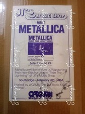 Rare 1985 metallica for sale  Byron