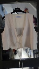 Primark cream tie for sale  DAVENTRY