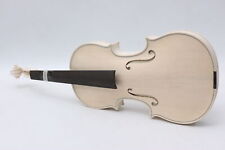 4/4 Professional Unfinished Handmade Violin One Piece Flame Maple Back Spruce comprar usado  Enviando para Brazil
