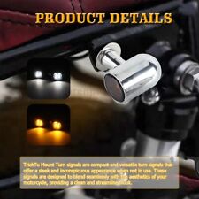 Indicador de pisca-pisca de luz de seta adequado para bicicleta de rua Indian Triumph Bobber comprar usado  Enviando para Brazil