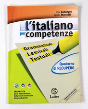 Italiano per competenze usato  Santa Maria a Vico