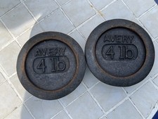 Avery 4lb weights for sale  SWINDON