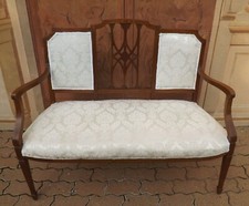 Divanetto intarsiato filettato usato Divanetto intarsiato filettato usato  Albissola Marina